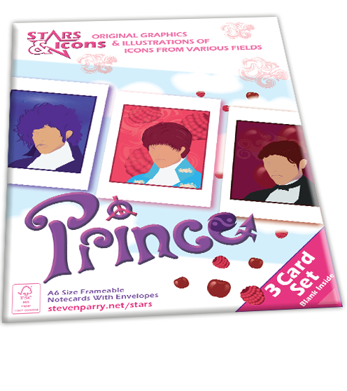 Prince 3 Card Set £9.99 Includes Under The Cherry Moon, Raspberry Beret, Purple Rain Cards